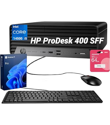 Amazon.com: HP ProDesk 400 G9 SFF Business Desktop Computer